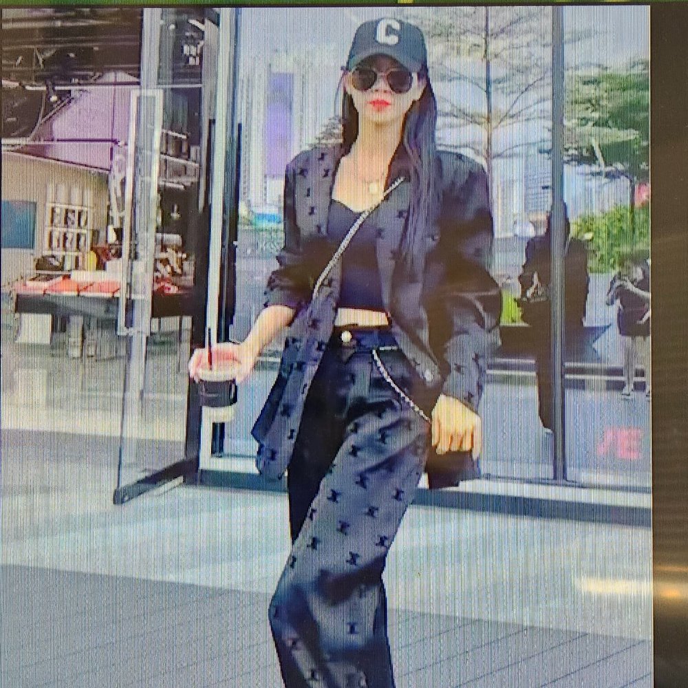 high waist slacks two-piece set